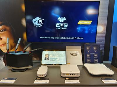 MediaTek 持續(xù)拓展 Wi-Fi 7 全球生態(tài)系統(tǒng)，首批認(rèn)證產(chǎn)品閃耀 CES 2024
